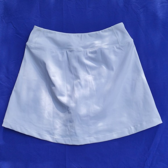 Lulu-B Dresses & Skirts - Mono B Pull On Mini‎ Skirt Size M White Stretch